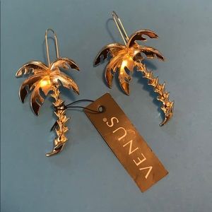 Palm Tree Earrings